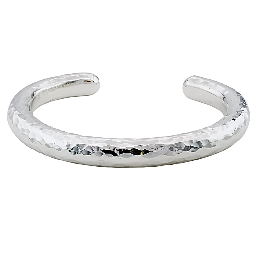 Silver Torque Bangle